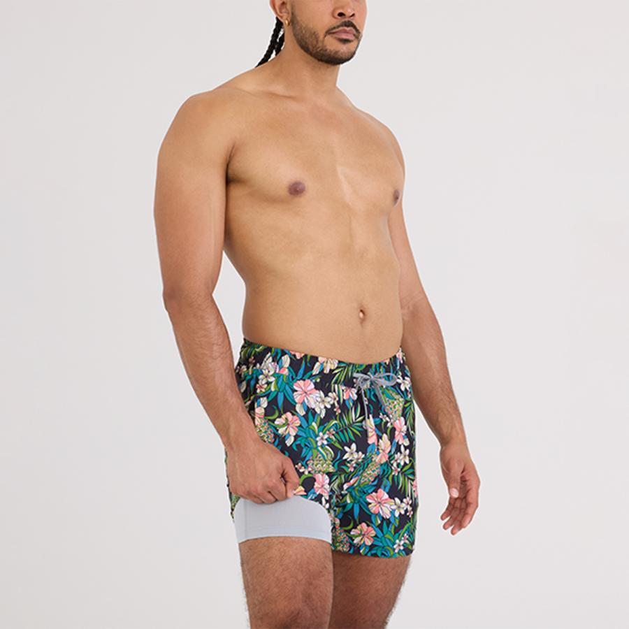 スイムショーツ 水着 OH BUOY 2N1 VOLLEY SHORT 5inch オーブイ 5