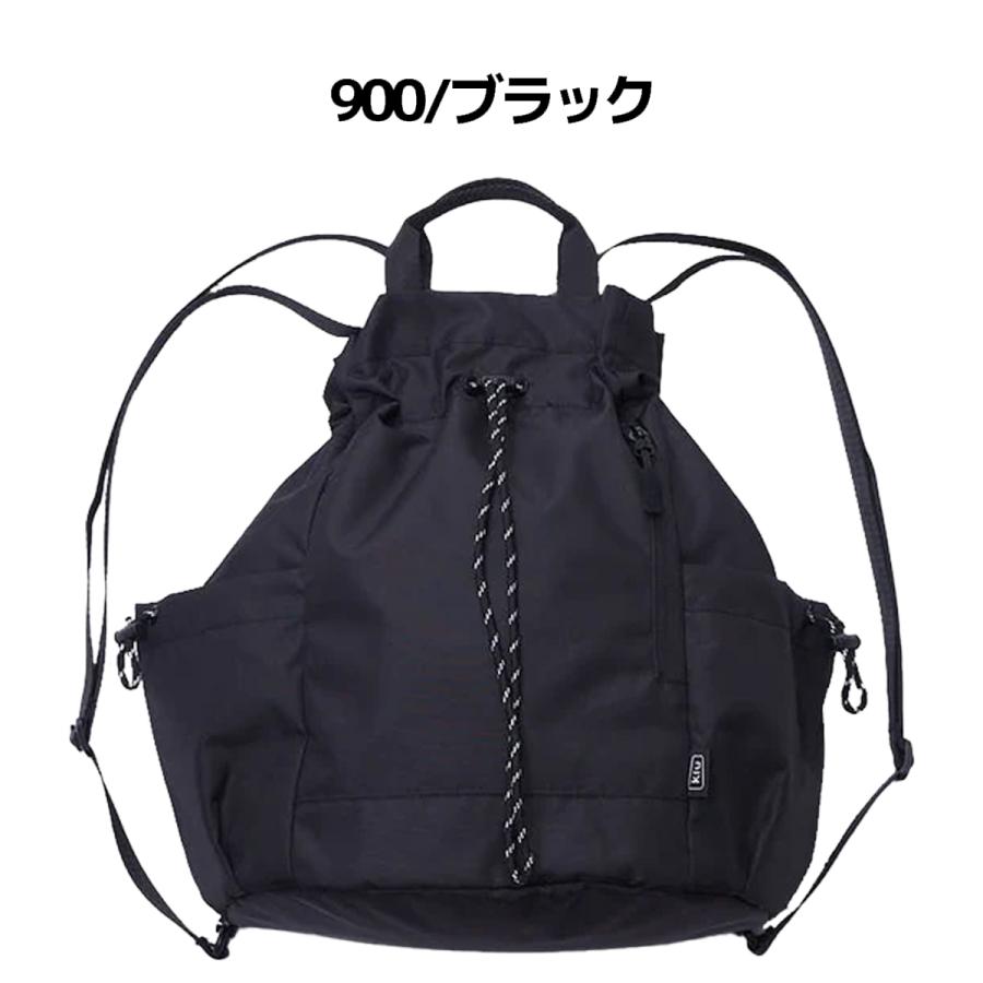 KiU（キウ） マルチウェイ ドローストリングバッグ K530 メンズ