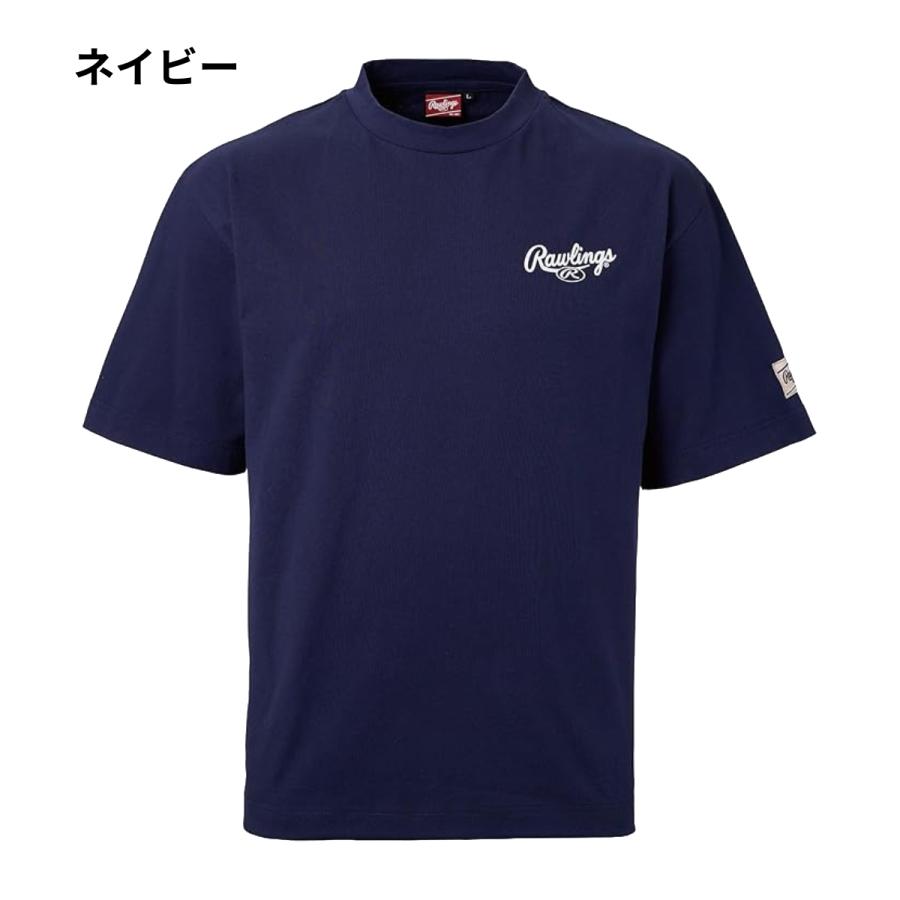 Rawlings（ローリングス） Rawlings GROUND RED ロゴプリントTシャツ