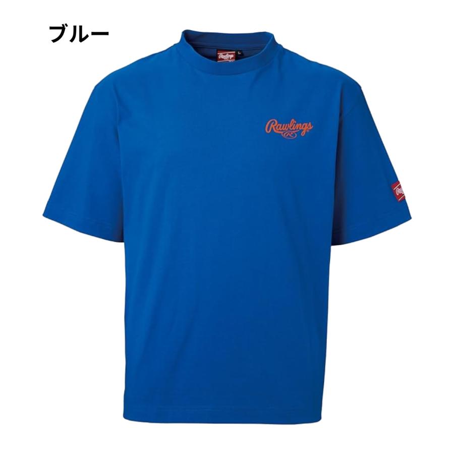 Rawlings（ローリングス） Rawlings GROUND RED ロゴプリントTシャツ