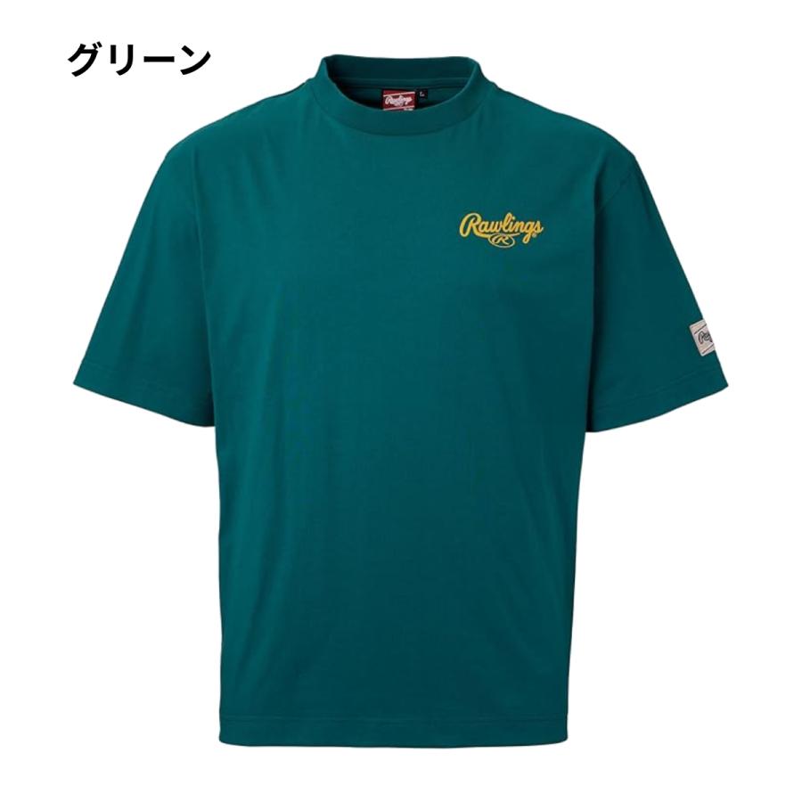 Rawlings（ローリングス） Rawlings GROUND RED ロゴプリントTシャツ