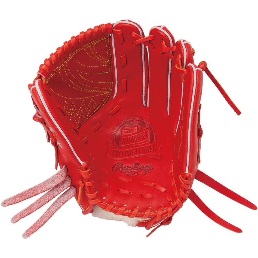 Rawlings - ローリングス 専用グローブ袋付き添い人 PRO PREFERRED N6 ベーシック 硬式用グローブ ピッチャー用 11.75in 野球マリオ 水差し用 GH6PRN65