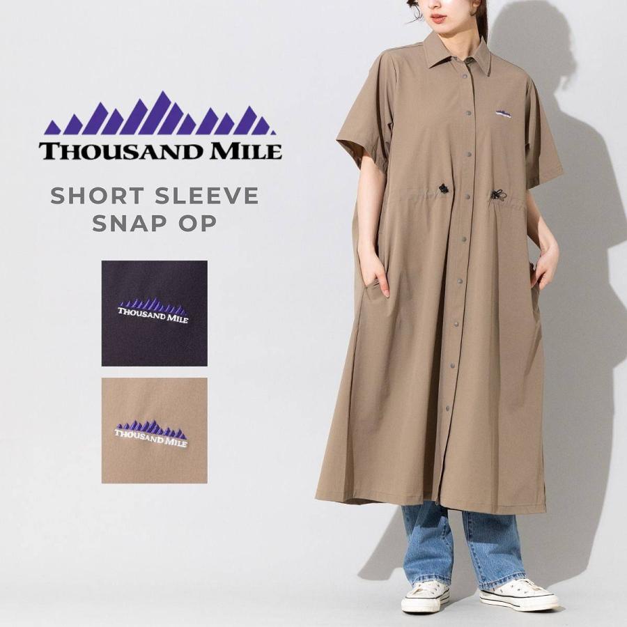 専用★ THOUSAND MILEサウザンドマイル　スナップワンピース　羽織 THOUSAND MILE（サウザンドマイル） THOUSAND MILE SHORT SLEEVE SNAP