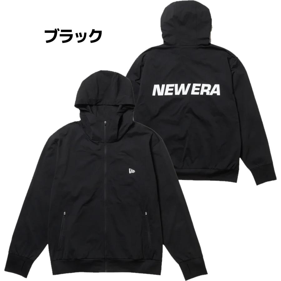 NEW ERA（ニューエラ） ユーティリティー パーカー ブラック メンズ