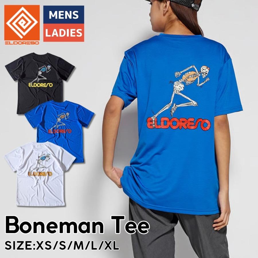 [新品タグ付き]ASICS x ELDORESO ボーンマン Tシャツ M ELDORESO（エルドレッソ） ELDORESO Boneman Tee ボーンマンT ユニ