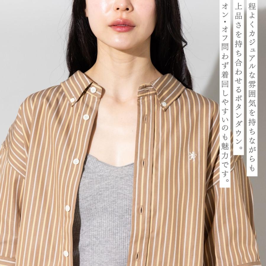 ジムフレックス GYMPHLEX 半袖ボタンダウンシャツ レディース 春 夏