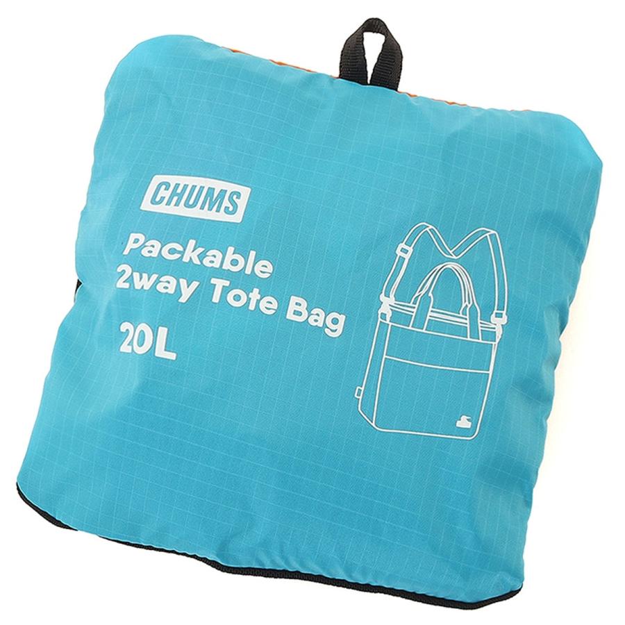 CHUMS（チャムス） CHUMS Packable 2way Tote Bag パッカブル 2ウェイ