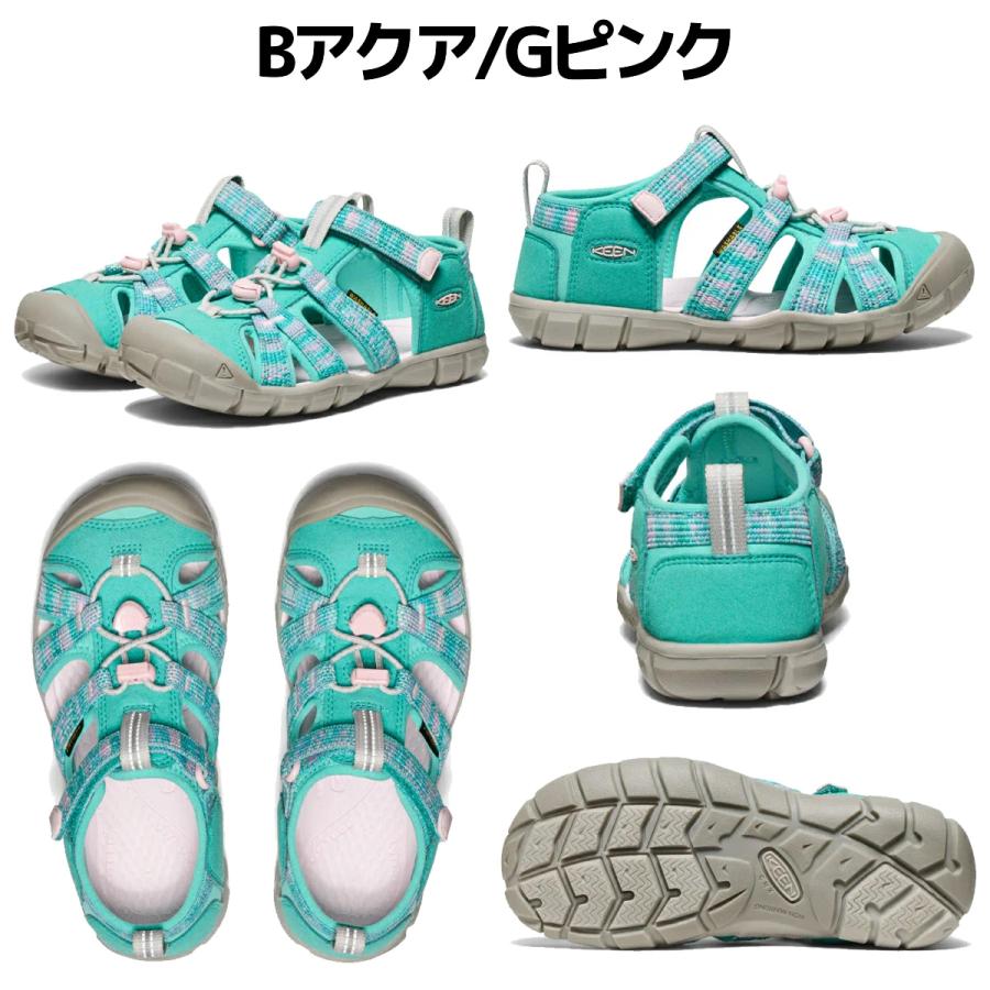 キーン KEEN SEACAMP 2 CNX ビッグキッズ シーキャンプ ツー シーエヌエックス ジュニア キッズ サンダル シューズ 水陸両用 アウトドア キャンプ 春 夏 海 川の画像