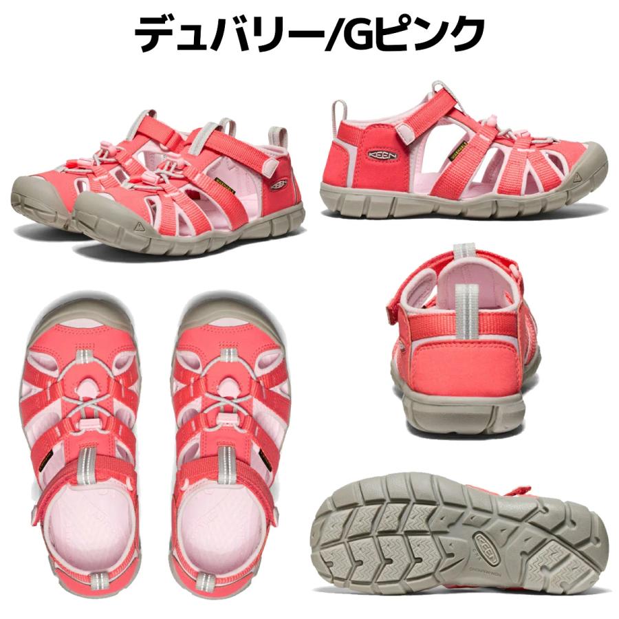 キーン KEEN SEACAMP 2 CNX ビッグキッズ シーキャンプ ツー シーエヌエックス ジュニア キッズ サンダル シューズ 水陸両用 アウトドア キャンプ 春 夏 海 川の画像