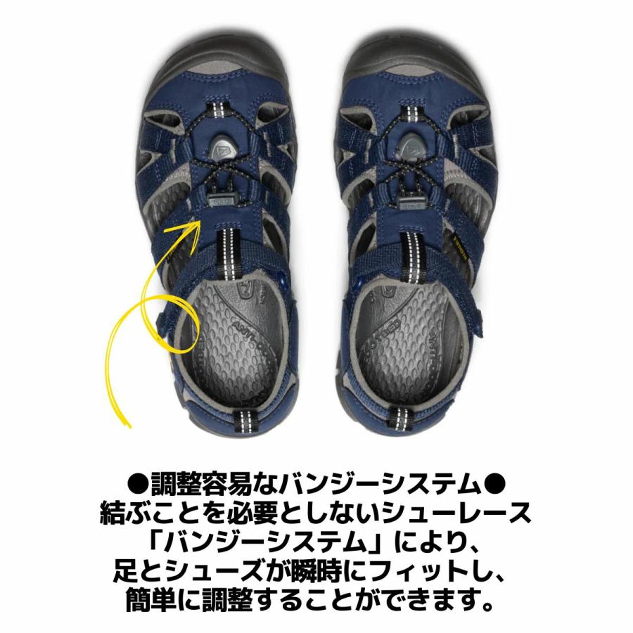 キーン KEEN SEACAMP 2 CNX ビッグキッズ シーキャンプ ツー シーエヌエックス ジュニア キッズ サンダル シューズ 水陸両用 アウトドア キャンプ 春 夏 海 川の画像