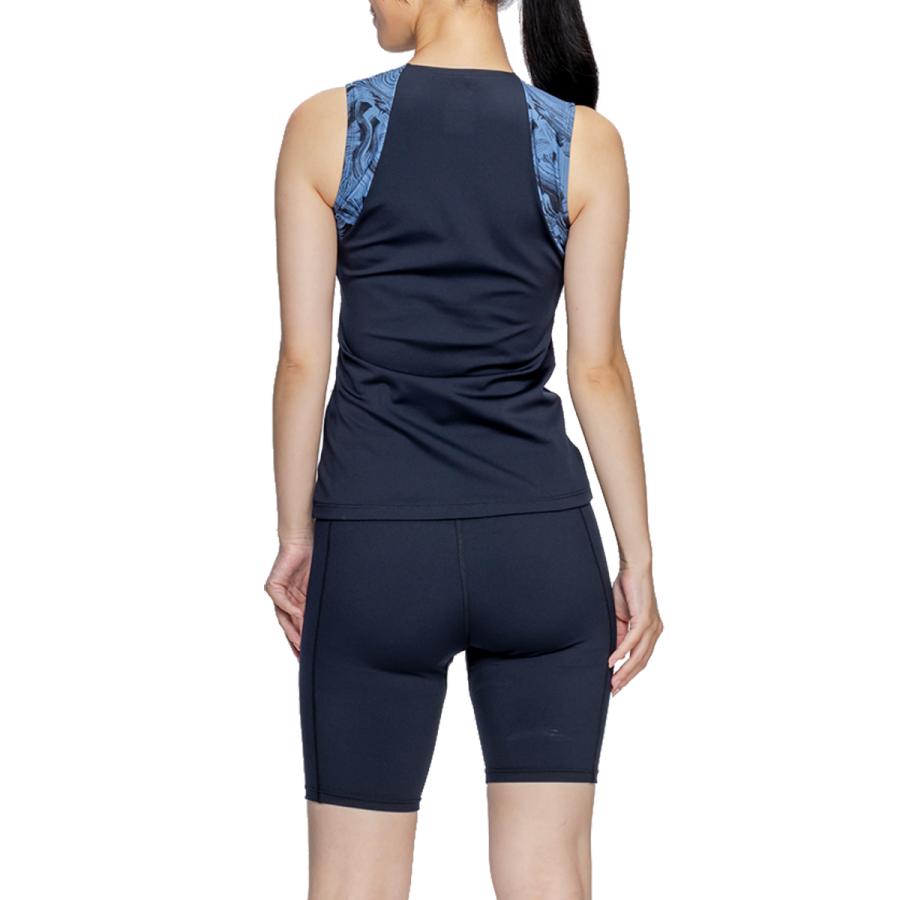 NIKE（ナイキ） ノースリジップ付きセパレーツ レディース ブラック 黒