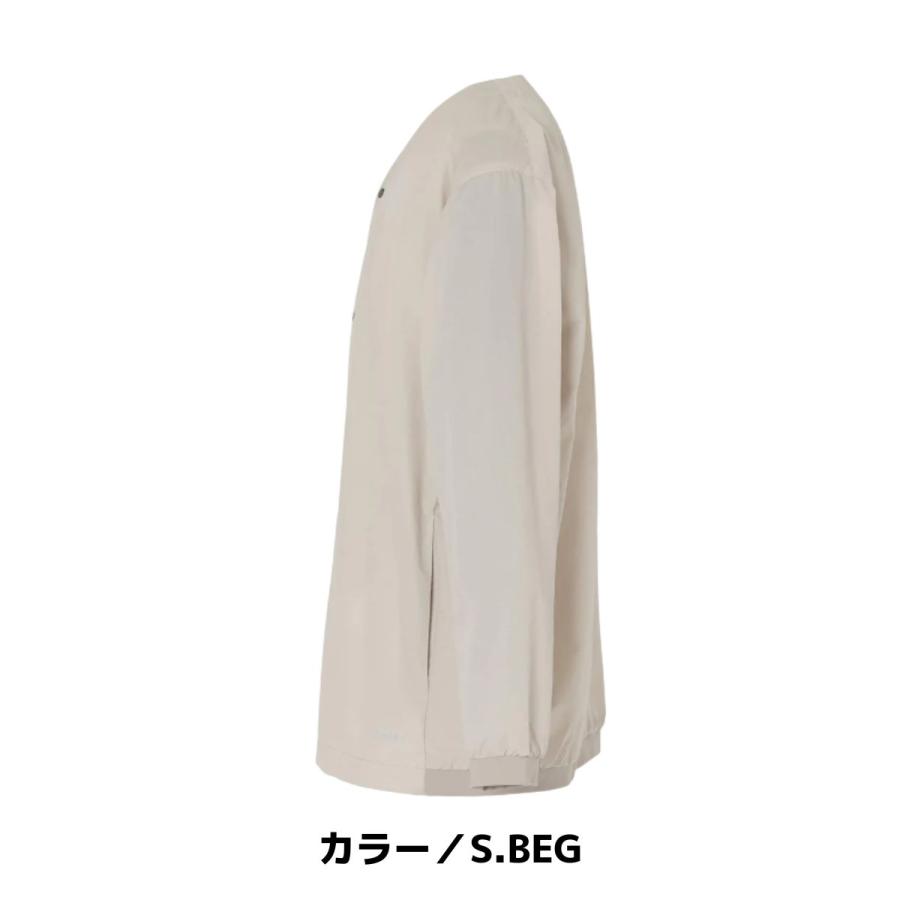 ナンガ NANGA ドットエア コンフィ カーディガン メンズ 2026SS ブラック ネイビー ベージュ カジュアル ウェア 吸汗速乾 軽量 N2500-1T302Aの画像