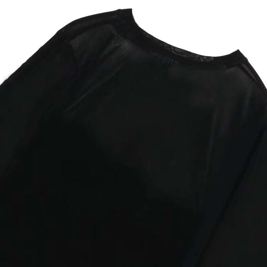 プーマ PUMA ESS エレベーテッド ベロア メッシュ 半袖 Tシャツ レディース 春 夏 ブラック 黒 スポーツ フィットネス 半袖 Tシャツ 638500-01 | PUMA | 05