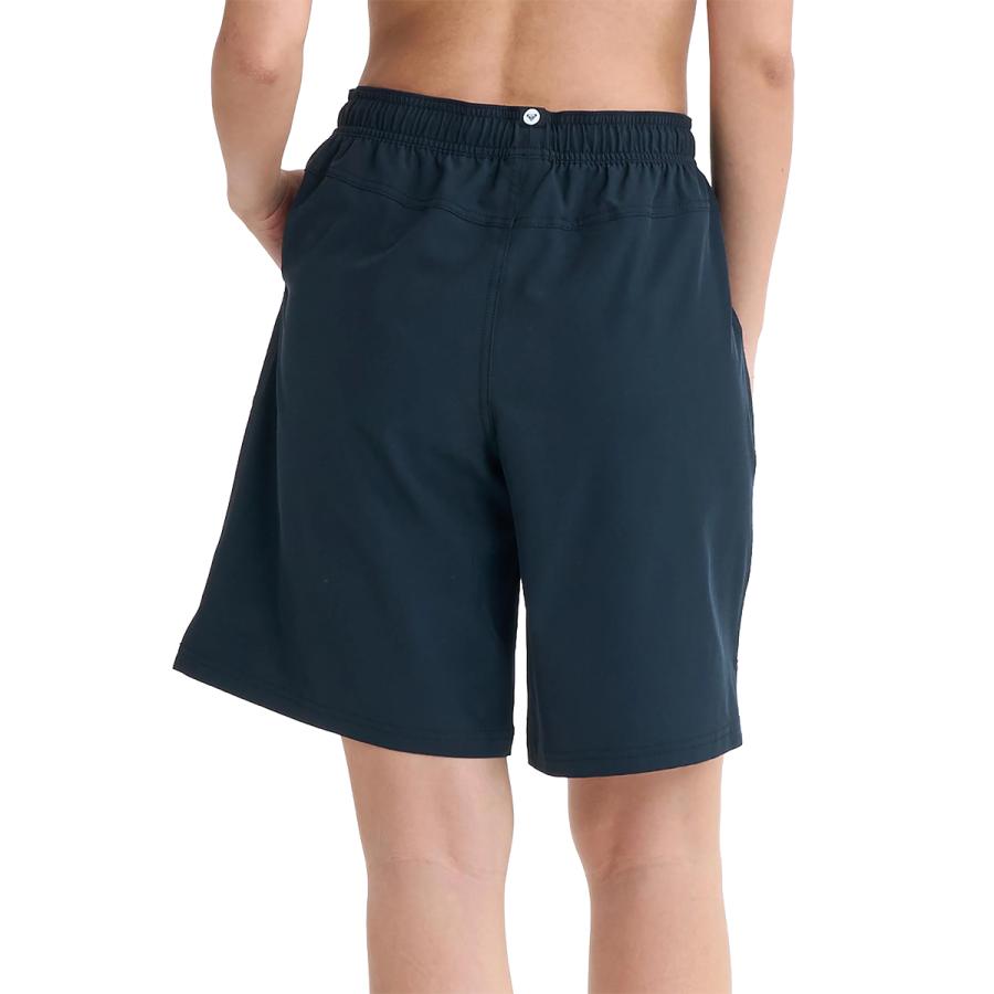 ロキシー ROXY HORIZONTAL LINE ホリゾンタル ライン ボードショーツ レディース ブラック 黒 スポーツ フィットネス ハーフ パンツ RBS261014-BLK | ROXY | 02