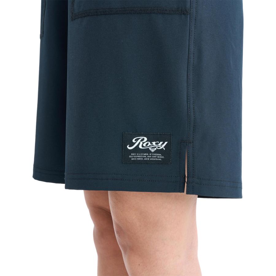 ロキシー ROXY HORIZONTAL LINE ホリゾンタル ライン ボードショーツ レディース ブラック 黒 スポーツ フィットネス ハーフ パンツ RBS261014-BLK | ROXY | 03