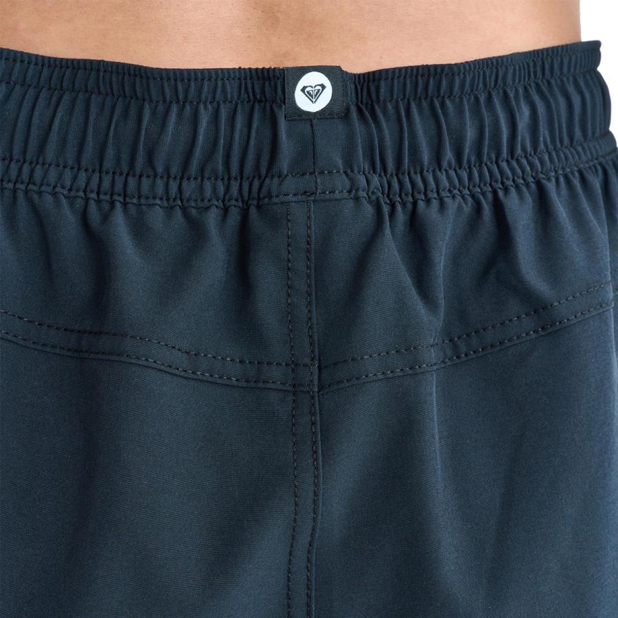 ロキシー ROXY HORIZONTAL LINE ホリゾンタル ライン ボードショーツ レディース ブラック 黒 スポーツ フィットネス ハーフ パンツ RBS261014-BLK | ROXY | 05