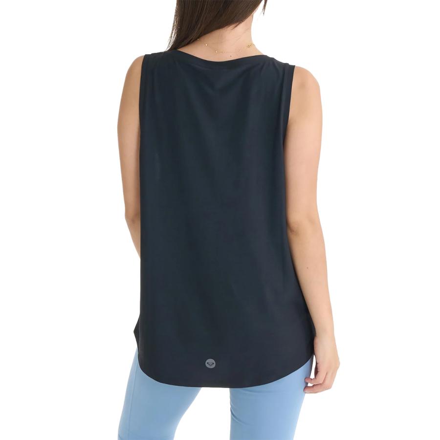 ロキシー ROXY LIFT LIGHT リフト ライト タンクトップ レディース 春 夏 水陸両用 速乾 UVカット ブラック 黒 タンクトップ ノースリーブ RSL262559-BLK | ROXY | 01