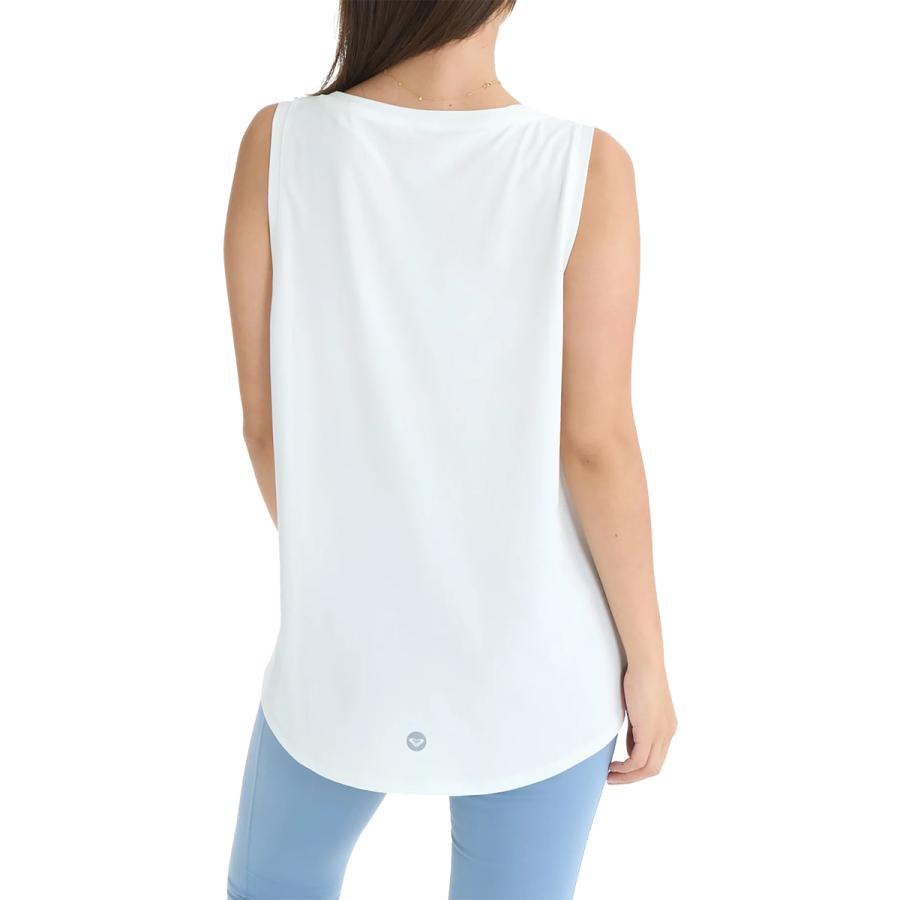 ロキシー ROXY LIFT LIGHT リフト ライト タンクトップ レディース 春 夏 水陸両用 速乾 UVカット ホワイト 白 タンクトップ ノースリーブ RSL262559-WHT | ROXY | 01