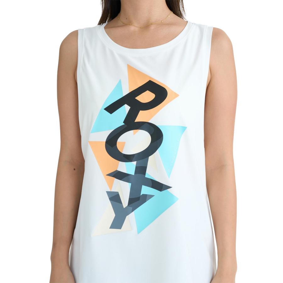 ロキシー ROXY LIFT LIGHT リフト ライト タンクトップ レディース 春 夏 水陸両用 速乾 UVカット ホワイト 白 タンクトップ ノースリーブ RSL262559-WHT | ROXY | 02