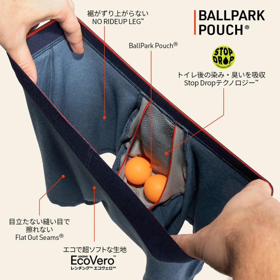 SAXX（サックス） ボクサーパンツ 尿ジミ対策 股ずれ防止 メンズ 前