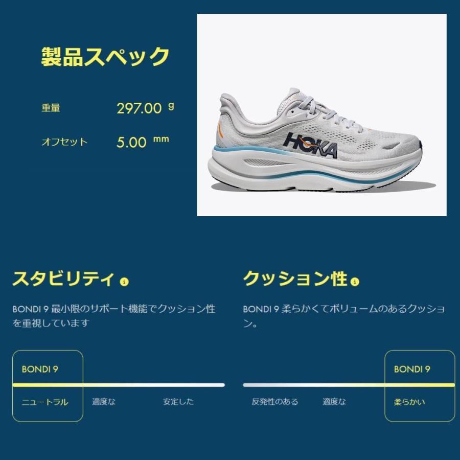 HOKA ONEONE（ホカ オネオネ） ホカ HOKA ボンダイ 9 BONDI 9 メンズ