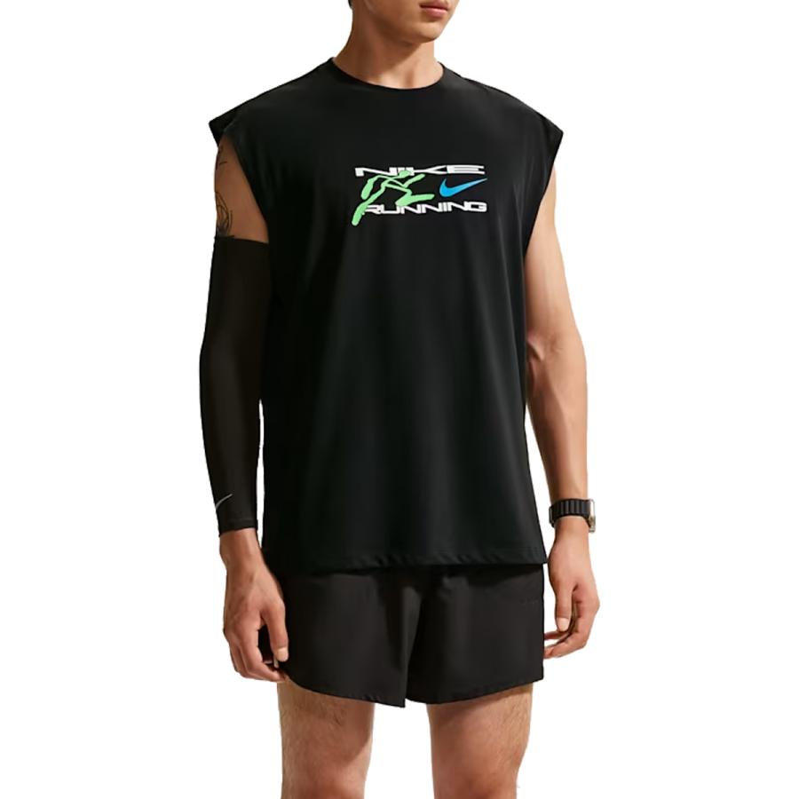 NIKE（ナイキ） NIKE Dri-FIT スリーブレス ランニング Tシャツ メンズ