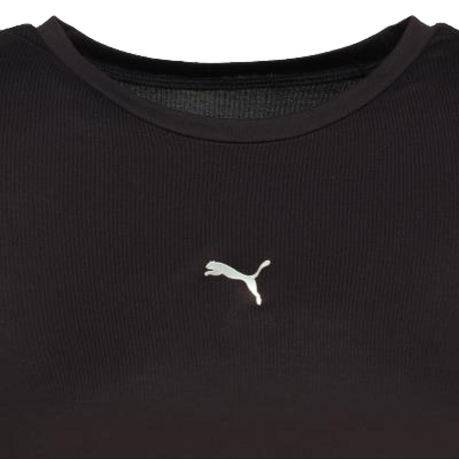 プーマ PUMA STUDIO SS TEE レディース 春 夏 ブラック 黒 スポーツ フィットネス 半袖 Tシャツ 529567-01 | PUMA | 02