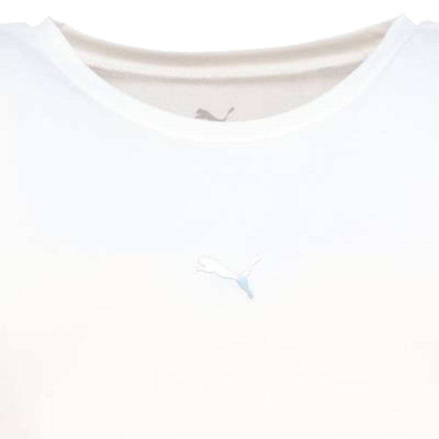 プーマ PUMA STUDIO SS TEE レディース 春 夏 ホワイト 白 スポーツ フィットネス 半袖 Tシャツ 529567-02 | PUMA | 02