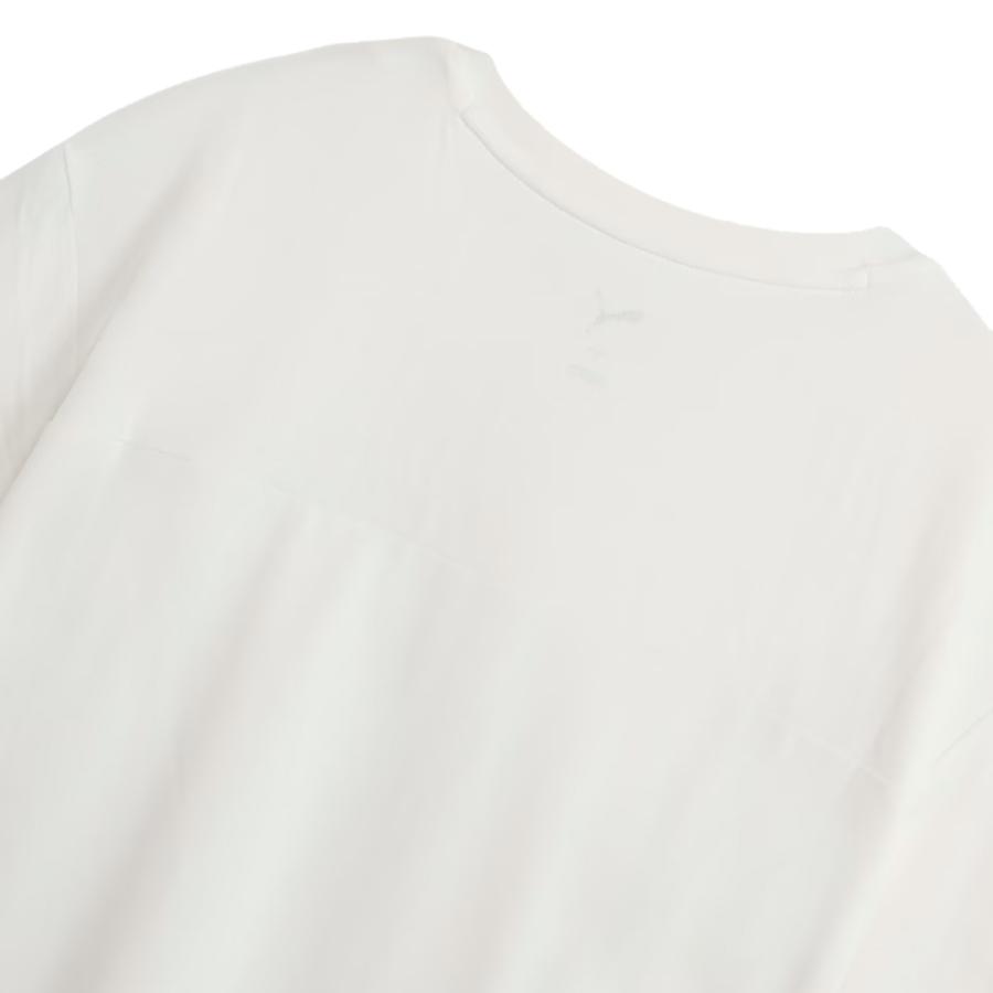 プーマ PUMA TAD JQ ブロック 半袖 Tシャツ レディース 春 夏 ホワイト 白 スポーツ フィットネス 半袖 Tシャツ 529582-02 | PUMA | 03