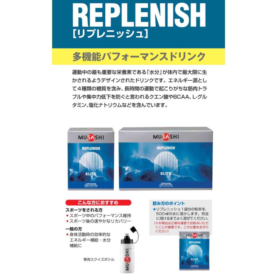 武蔵 ムサシ MUSASHI REPLENISH リプレニッシュ 30袋入り 1袋(35g