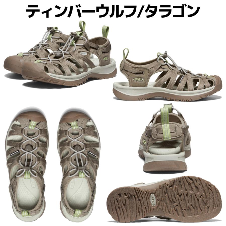 キーン KEEN WHISPER ウィスパー レディース サンダル スニーカー シューズ スリッポン アウトドア キャンプ カジュアル フェス 街歩き 旅行 春 夏の画像