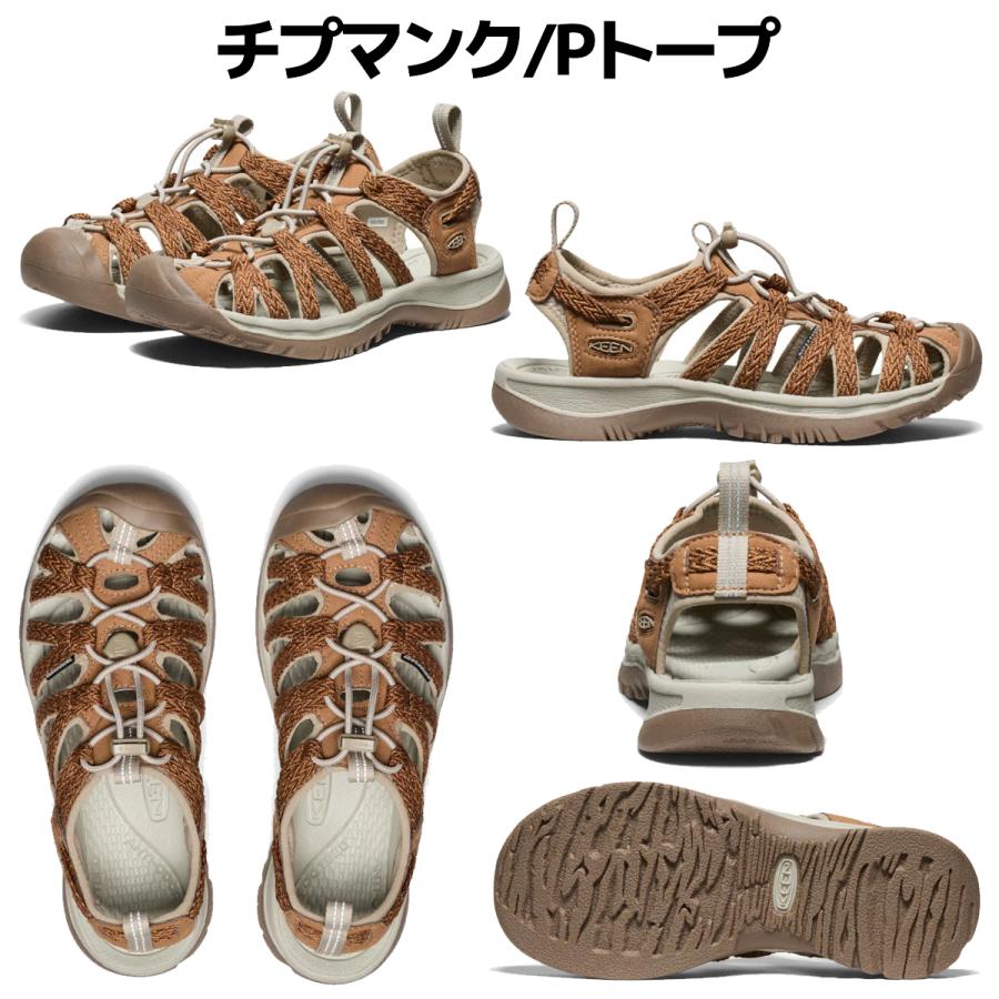 キーン KEEN WHISPER ウィスパー レディース サンダル スニーカー シューズ スリッポン アウトドア キャンプ カジュアル フェス 街歩き 旅行 春 夏の画像