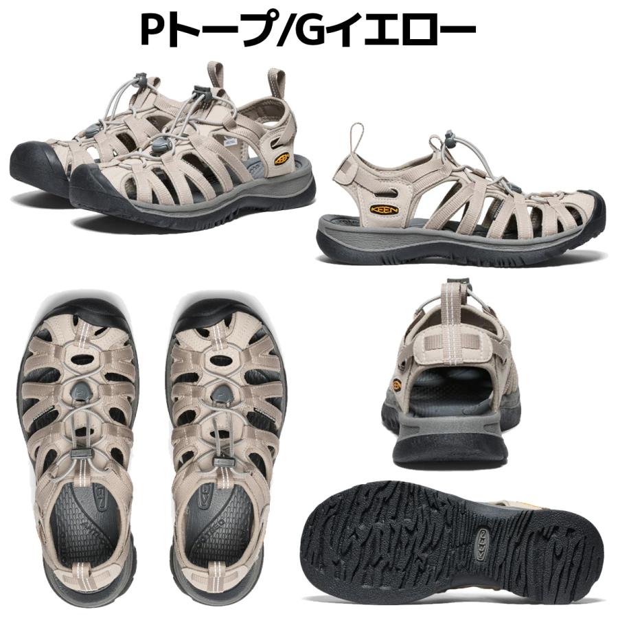 キーン KEEN WHISPER ウィスパー レディース サンダル スニーカー シューズ スリッポン アウトドア キャンプ カジュアル フェス 街歩き 旅行 春 夏の画像