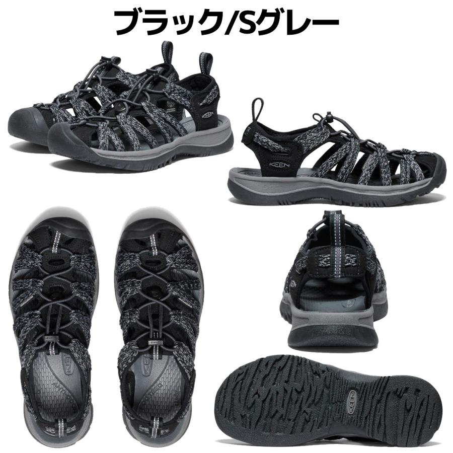 キーン KEEN WHISPER ウィスパー レディース サンダル スニーカー シューズ スリッポン アウトドア キャンプ カジュアル フェス 街歩き 旅行 春 夏の画像