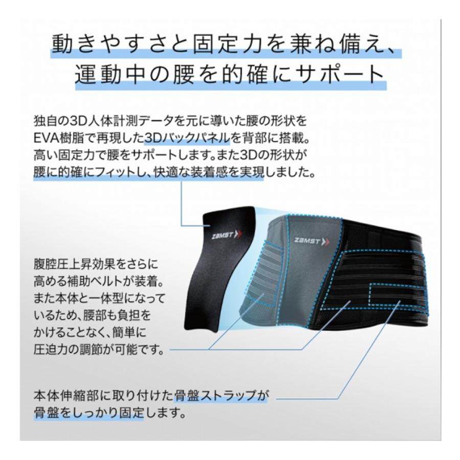 ザムスト ZAMST 腰用サポーター サポート ZW-5 メンズ レディース ユニ
