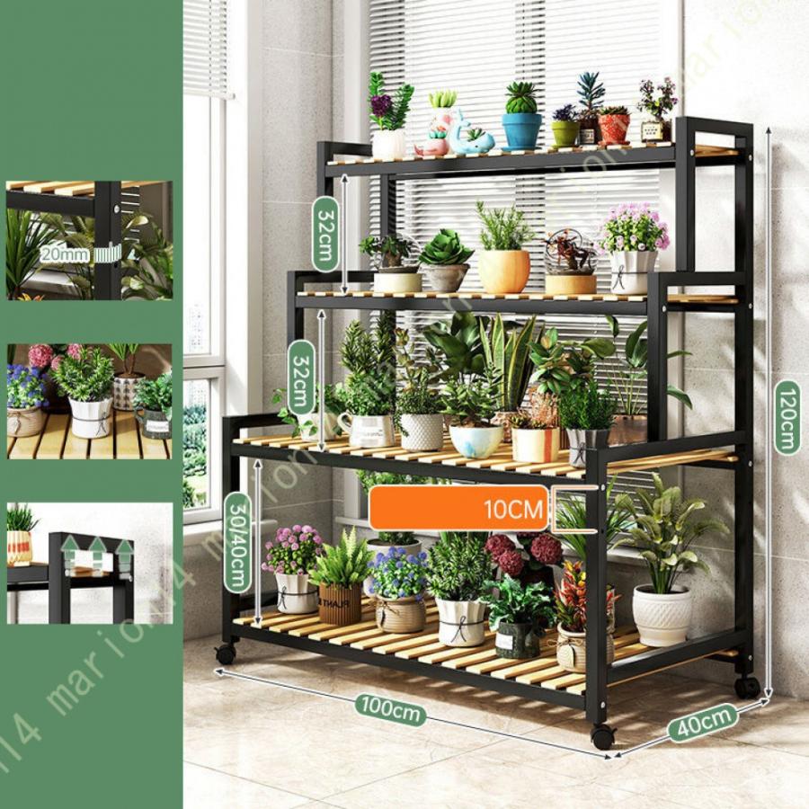 飾り棚　フラワースタンド プランタースタンド フラワーラック 植物スタンド 室内 屋外