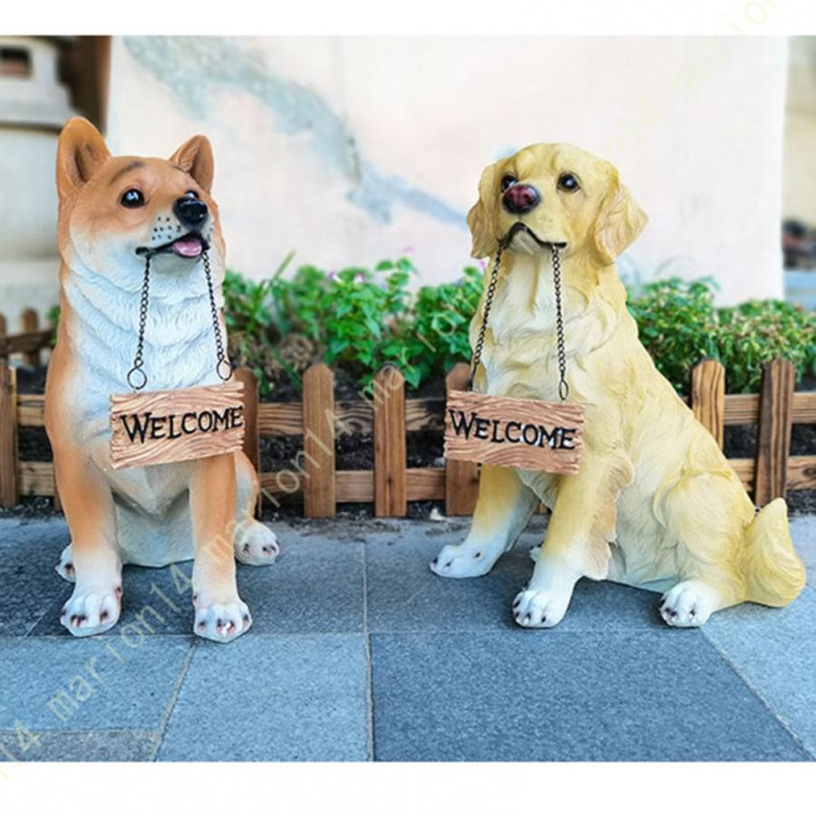 ゴールデンレトリバー　置物　オブジェ　犬　いぬ　玄関　エントランス　ガーデン　庭 ゴールデンレトリバー置物オブジェ犬いぬ玄関エントランスガーデン庭