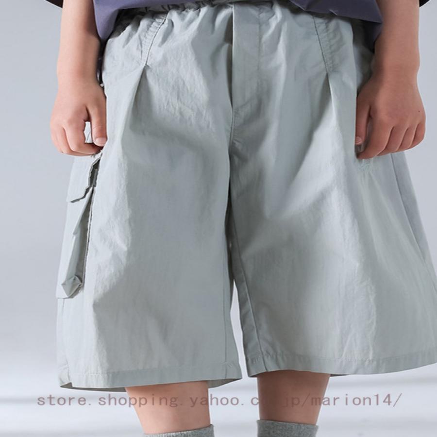 カーゴハーフパンツ 子供服 キッズ 半ズボン 男の子 女の子 ボトムス ハーフパンツ ショートパン 速乾 涼しい 夏 短パン | 