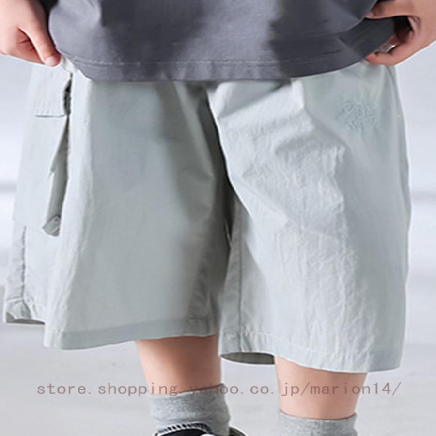 カーゴハーフパンツ 子供服 キッズ 半ズボン 男の子 女の子 ボトムス ハーフパンツ ショートパン 速乾 涼しい 夏 短パン |  | 17
