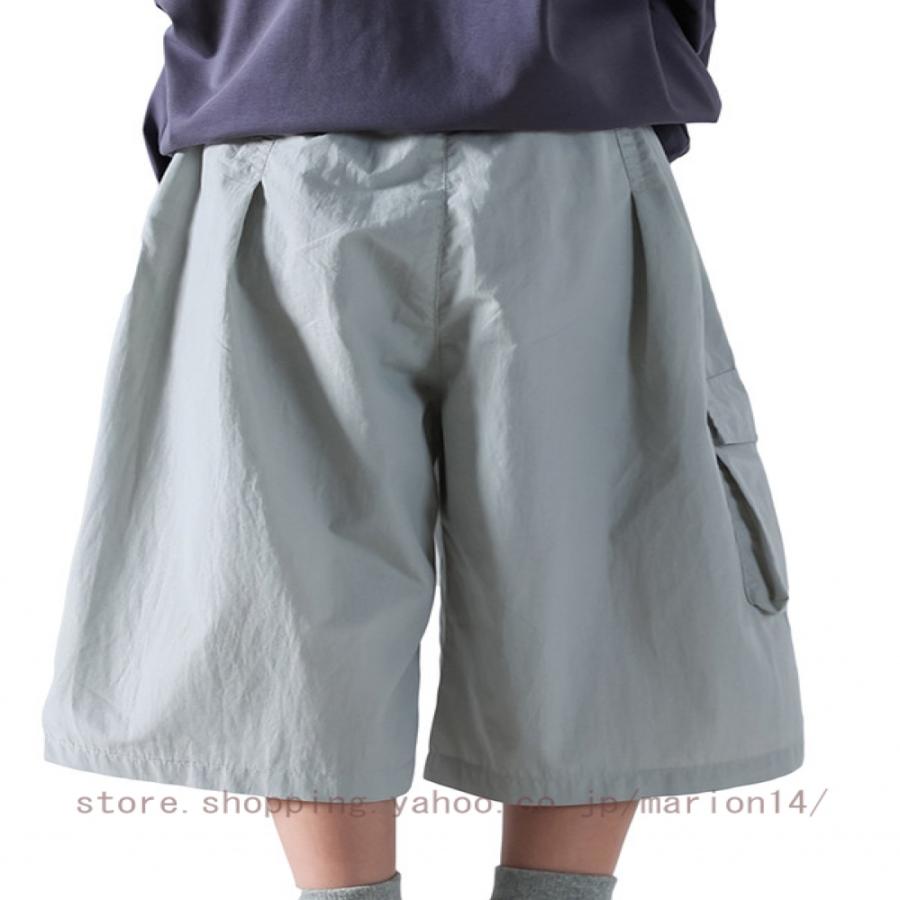 カーゴハーフパンツ 子供服 キッズ 半ズボン 男の子 女の子 ボトムス ハーフパンツ ショートパン 速乾 涼しい 夏 短パン |  | 02