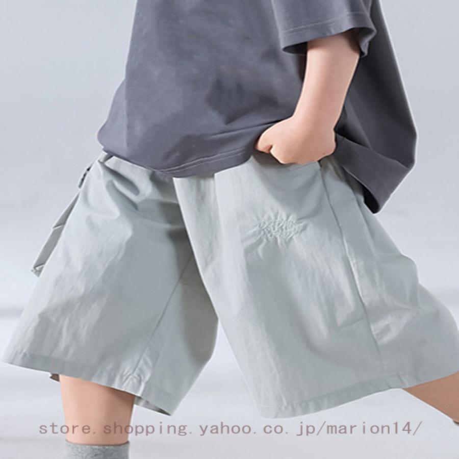 カーゴハーフパンツ 子供服 キッズ 半ズボン 男の子 女の子 ボトムス ハーフパンツ ショートパン 速乾 涼しい 夏 短パン |  | 09