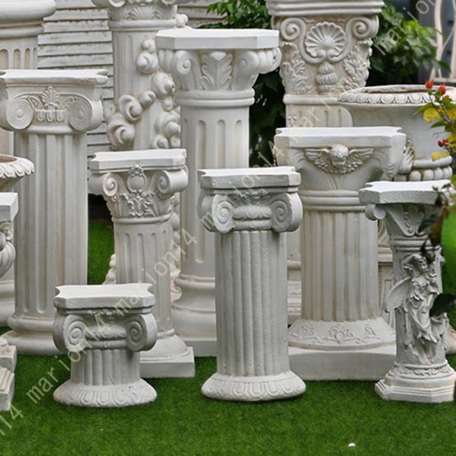 アンティーク花瓶台飾り台彫刻インテリア柱台花台フラワースタンド