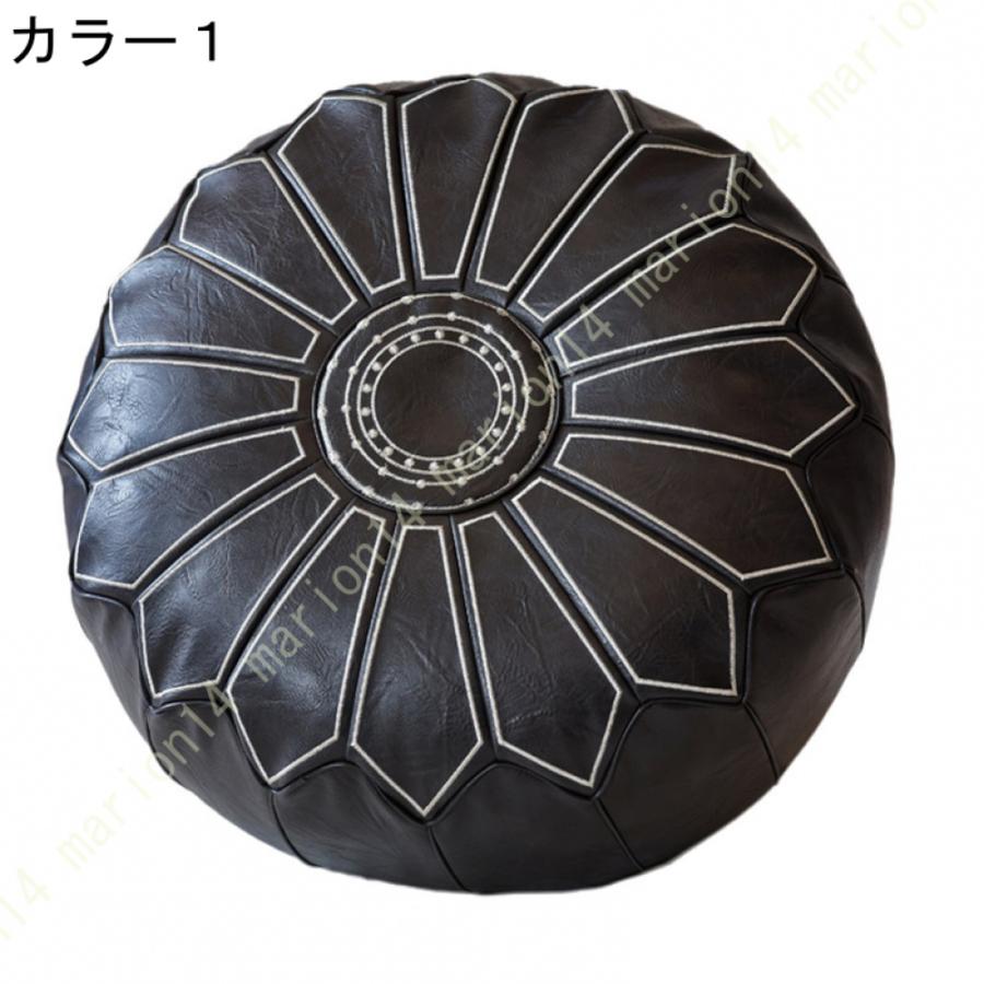 モロッコ プフ (大) オットマン 本革 天然山羊革 レザー 収納 モロッコ プフ (大) オットマン 本革 天然山羊革 レザー 収納