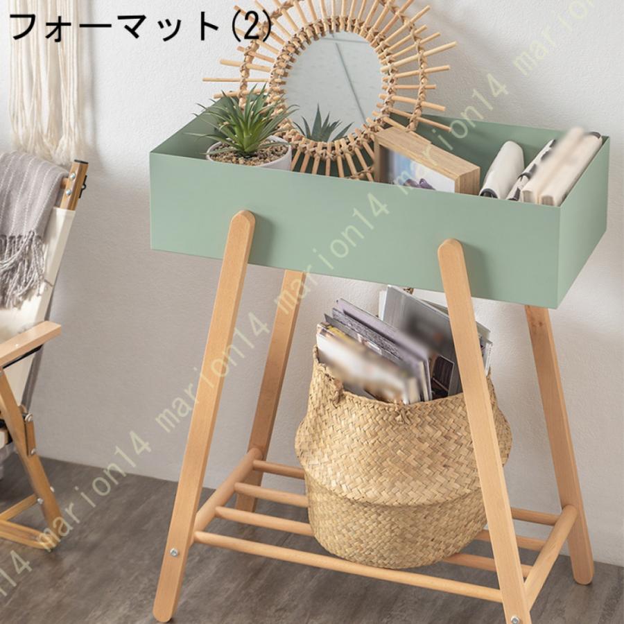 プランタースタンド おしゃれ 花台 ラック プランタースタンド新生活 北欧 リビング収納 棚 長方形 観葉植物 植物 花台 フェイクグリーン 収納 雑貨 花台