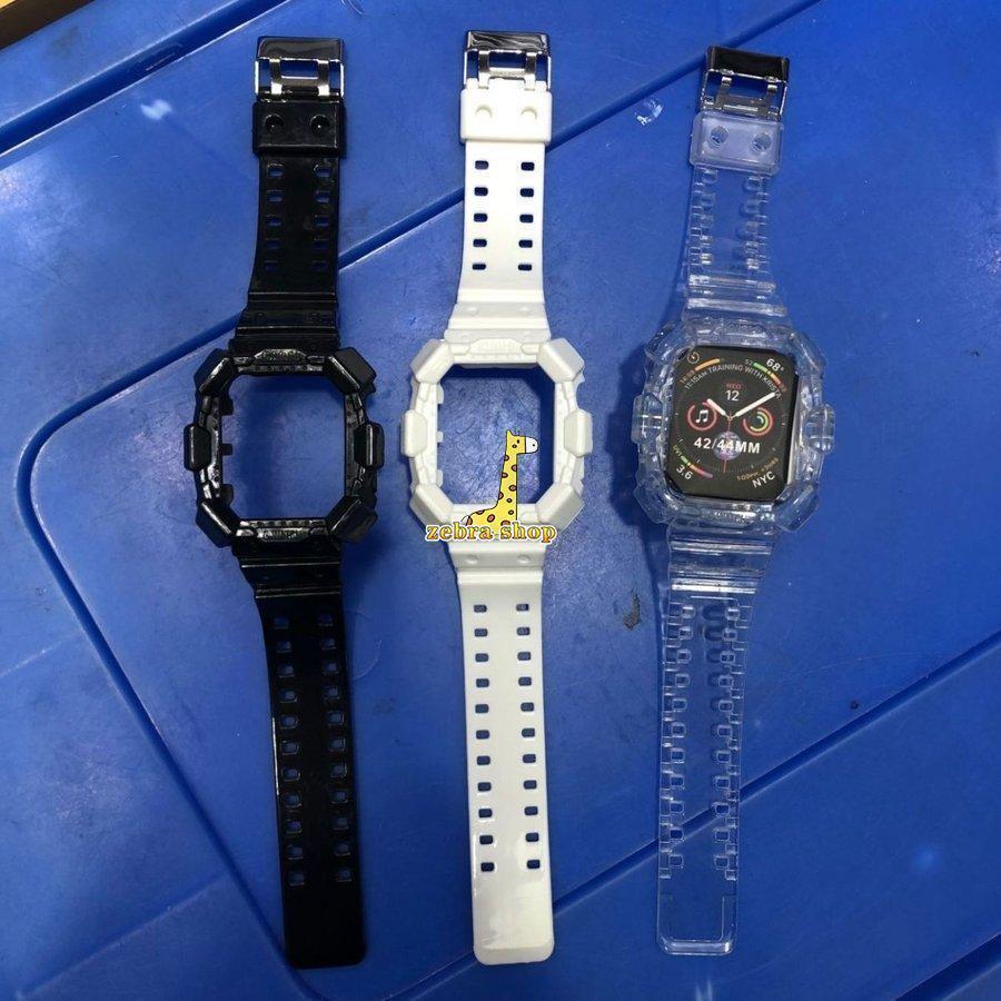 Apple Watch Series9アップルウォッチ　バンド　一体型　　Gショック　ジーショック　ケース　カバー　ベルト 1 2 3 4 5 6 7 8 SE｜mariri-shop｜19