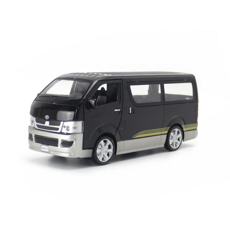 トヨタ ハイエース 200系 ミニカー 1/32 模型 ライト点灯 カスタムベース｜mariri-shop｜03