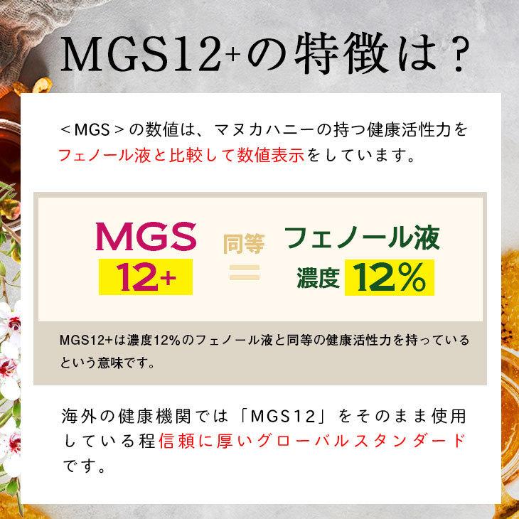 マヌカハニー 12+ 【MGS認定書/分析書付き】250g MG400+ モノフローラル 生 はちみつ 非加熱 マリリニュージーランド【送料無料】｜maririnz-manukahoney｜06