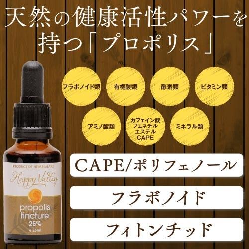 プロポリス 原液 25ml 1本 ニュージーランド産 乾燥エキス濃度25% 自然養蜂 プロポリスエキス スポイト内蔵 マリリニュージーランド