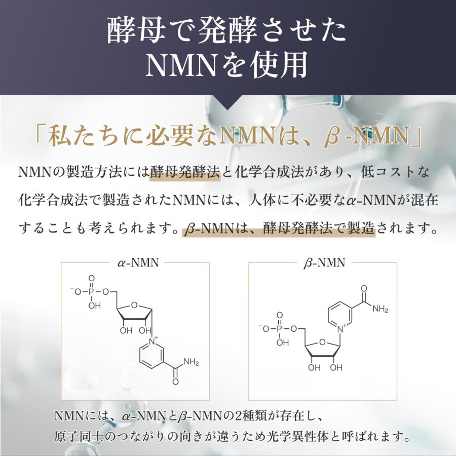 Future Science NMN サプリ 18000mg《酵母発酵 国内製造 NMN 1粒200mg》90カプセル レスベラトロール L-シスチン 30日分 日本製｜marisqueen｜07