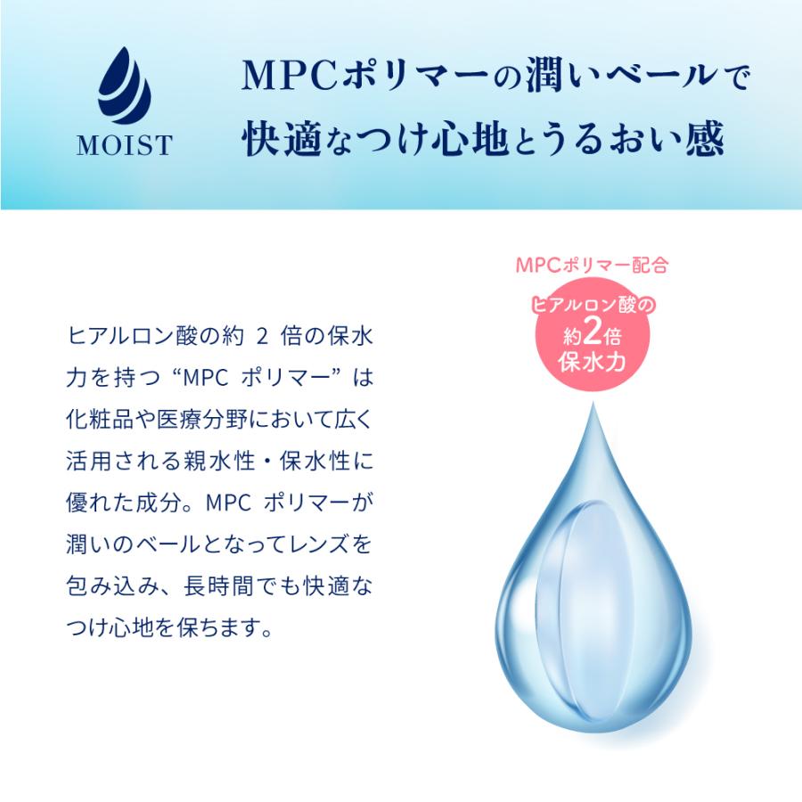 2箱セット コンタクトレンズ ワンデー ピュアアクアワンデー UV Moist 38 1箱30枚入 1日使い捨て モイスト クリアコンタクト ソフトコンタクト 処方箋不要｜marisqueen｜05